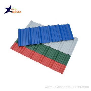 ASA Plastic Trapezoidal Roofing Sheet Shock Resistance